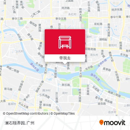 澜石颐养园地图