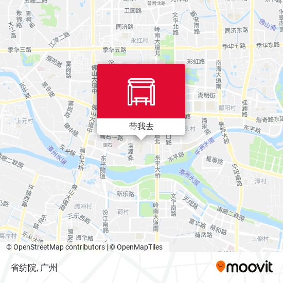 省纺院地图