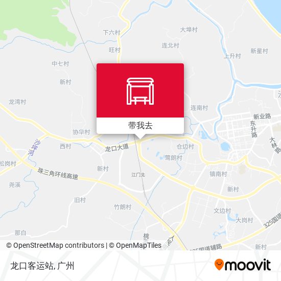 龙口客运站地图