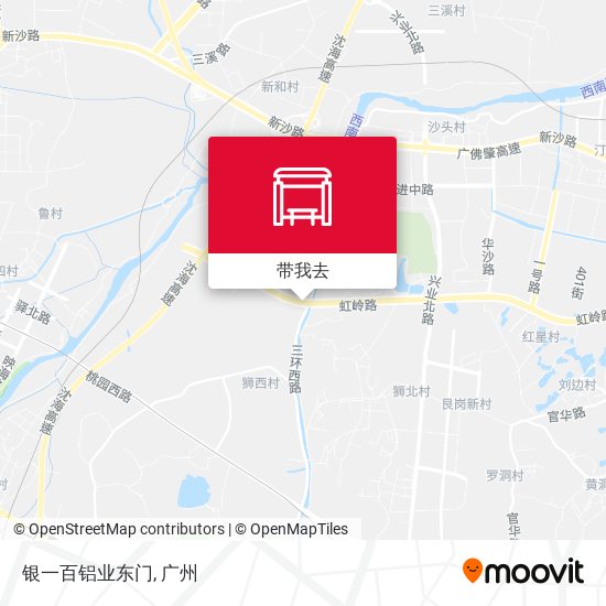 银一百铝业东门地图