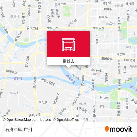 石湾油库地图
