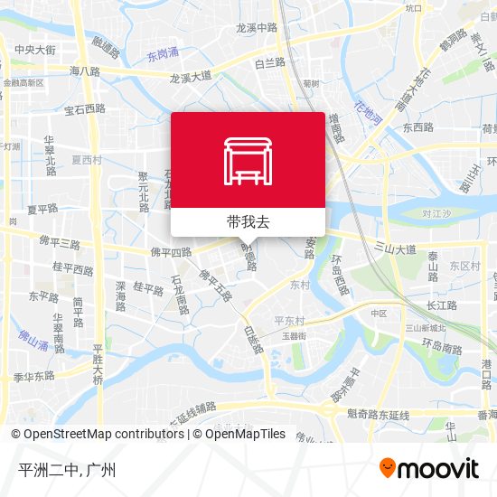 平洲二中地图