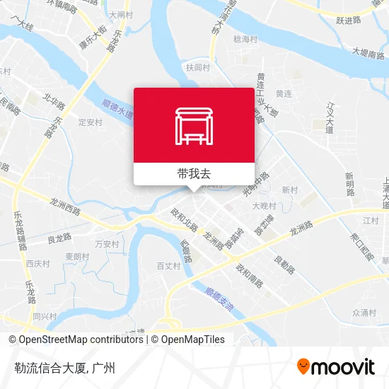 勒流信合大厦地图