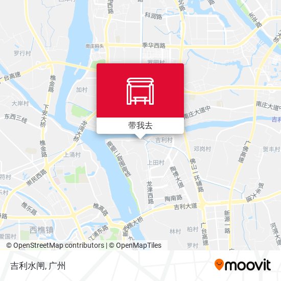 吉利水闸地图