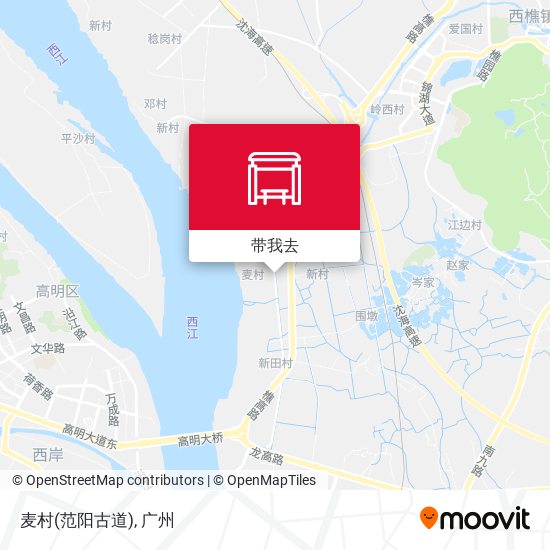 麦村(范阳古道)地图