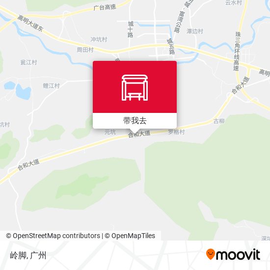 岭脚地图