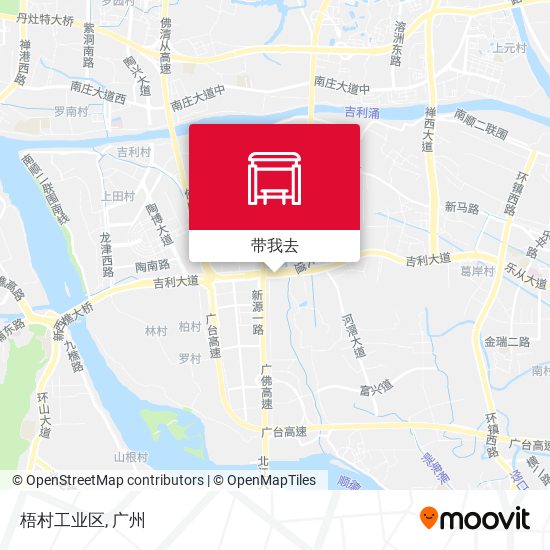 梧村工业区地图