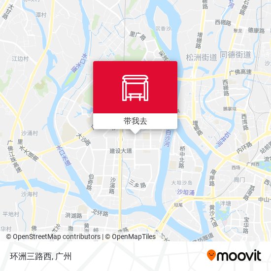 环洲三路西地图
