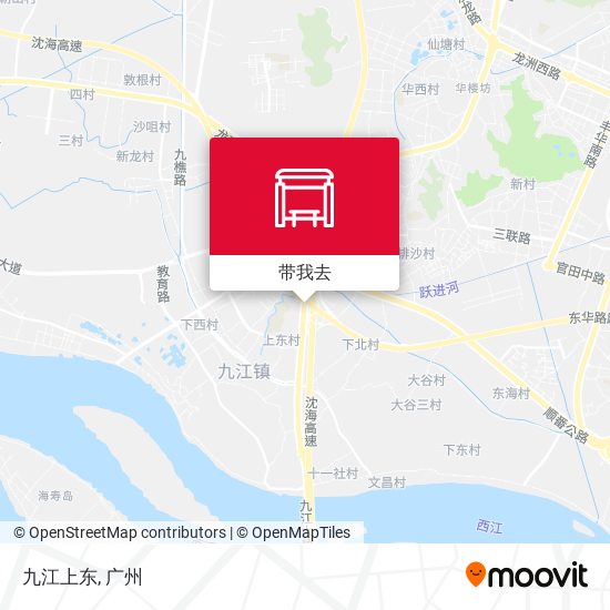 九江上东地图
