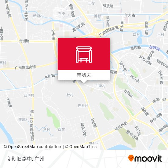良勒旧路中地图