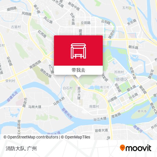 消防大队地图