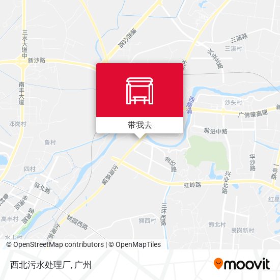 西北污水处理厂地图
