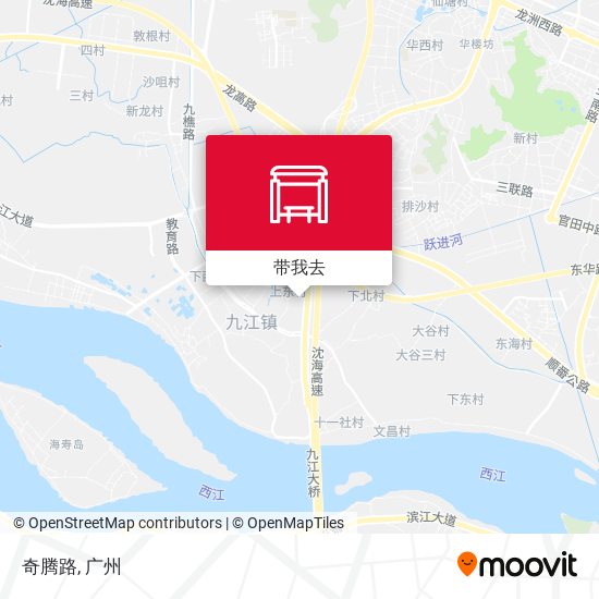 奇腾路地图