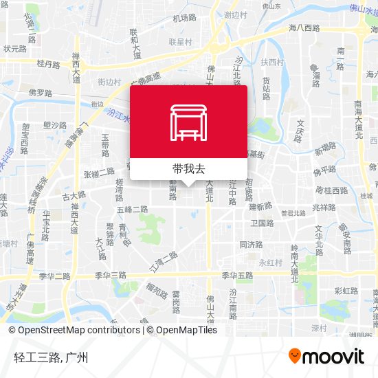 轻工三路地图