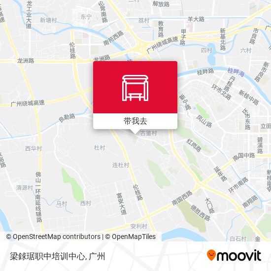 梁銶琚职中培训中心地图