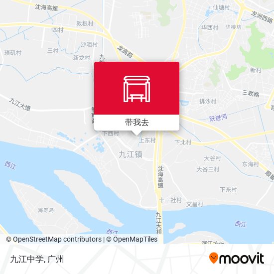 九江中学地图