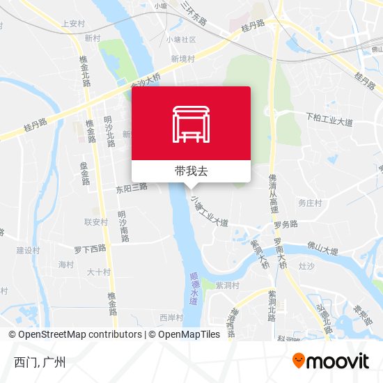 西门地图