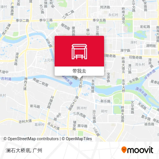 澜石大桥底地图