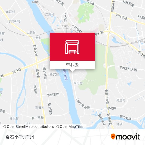 奇石小学地图