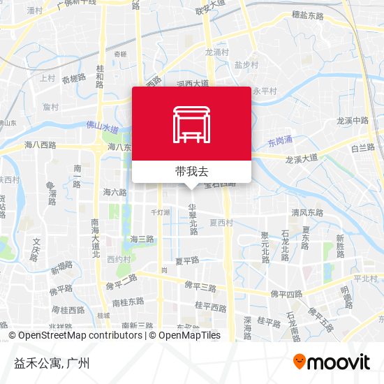 益禾公寓地图