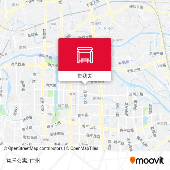益禾公寓地图