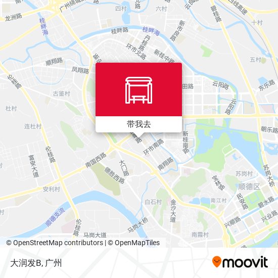 大润发B地图