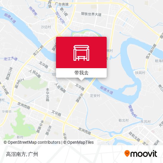 高滘南方地图