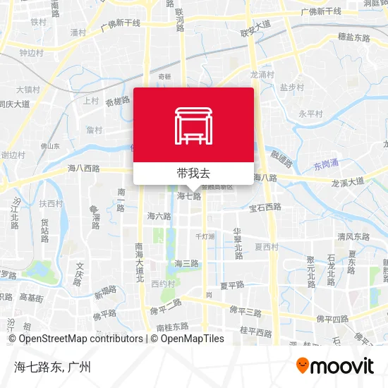 海七路东地图