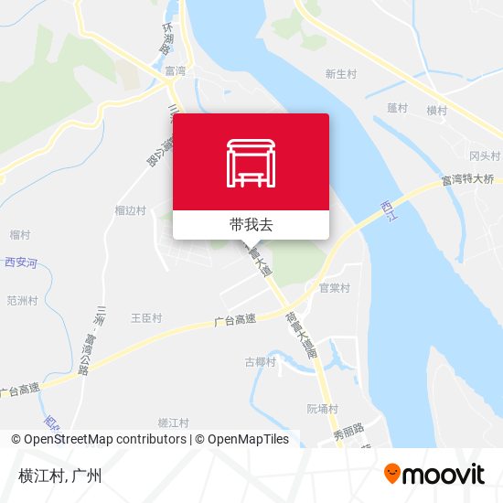 横江村地图