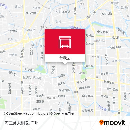 海三路大润发地图