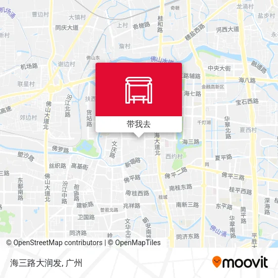 海三路大润发地图