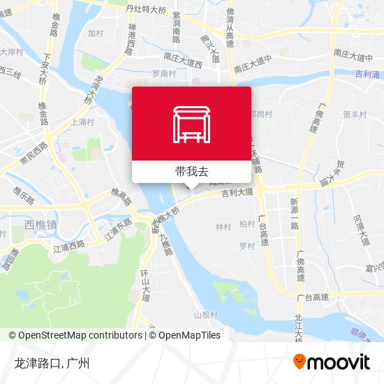 龙津路口地图