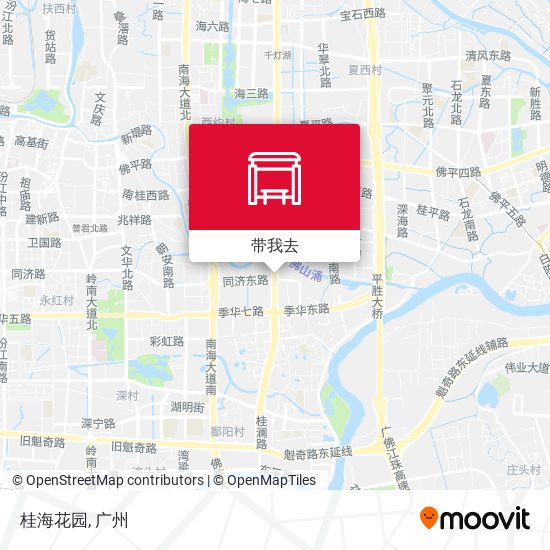 桂海花园地图