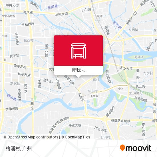 格涌村地图