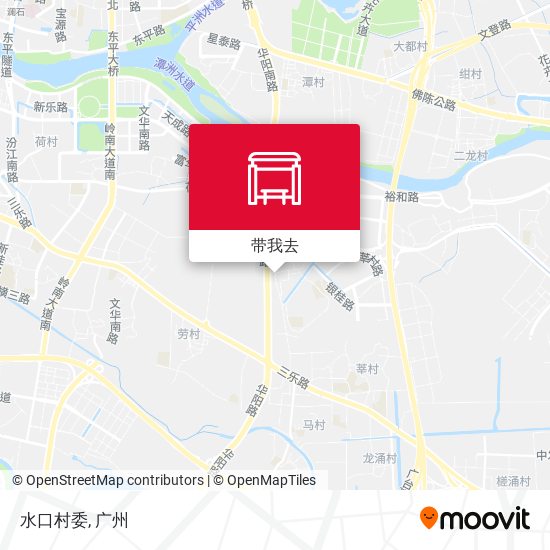 水口村委地图