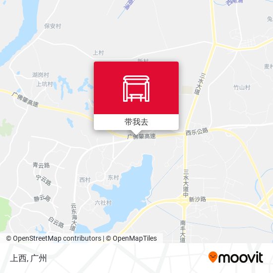 上西地图