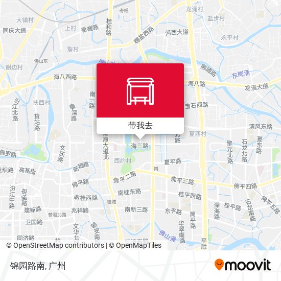 锦园路南地图