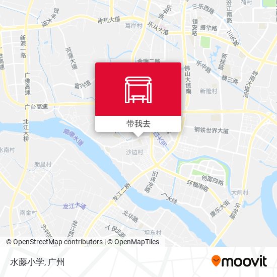 水藤小学地图
