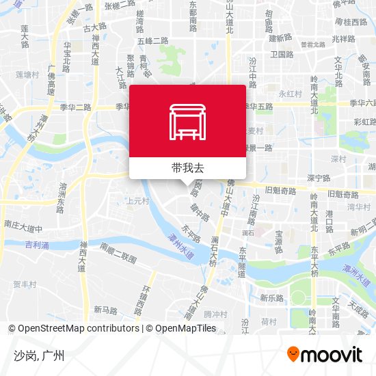 沙岗地图