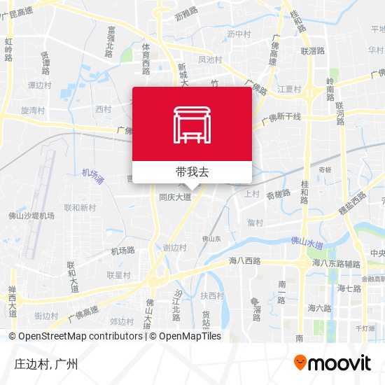 庄边村地图