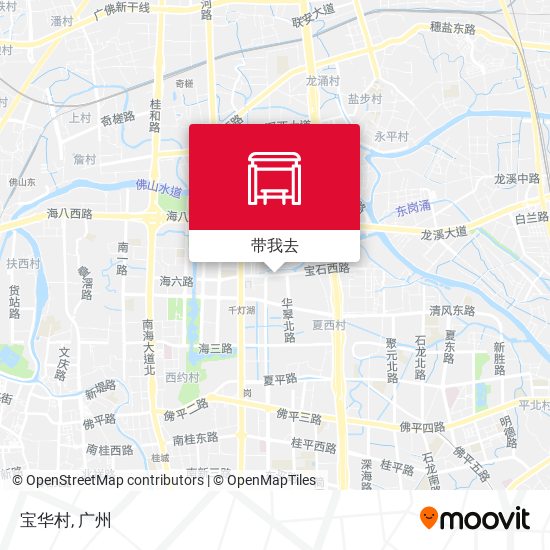 宝华村地图