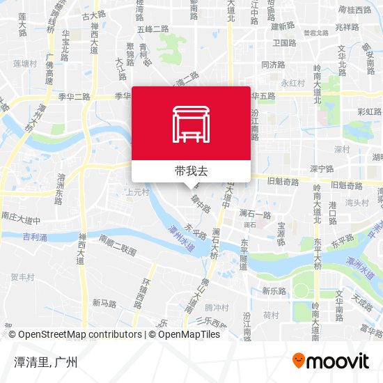 潭清里地图