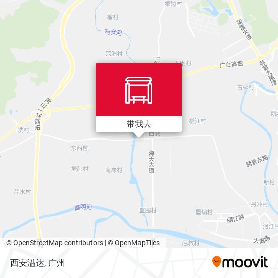 西安溢达地图