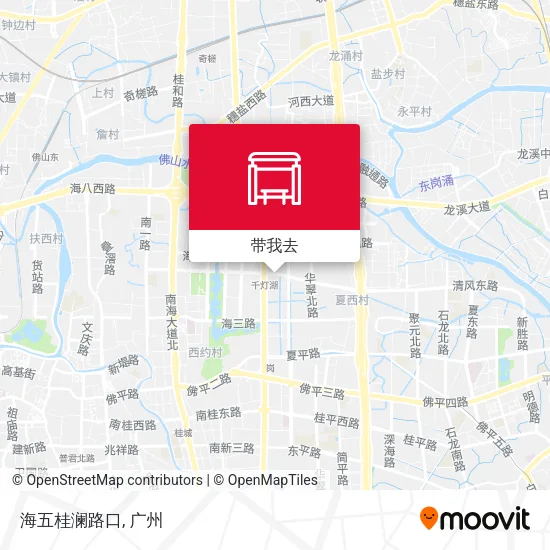 海五桂澜路口地图