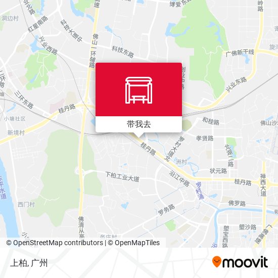 上柏地图