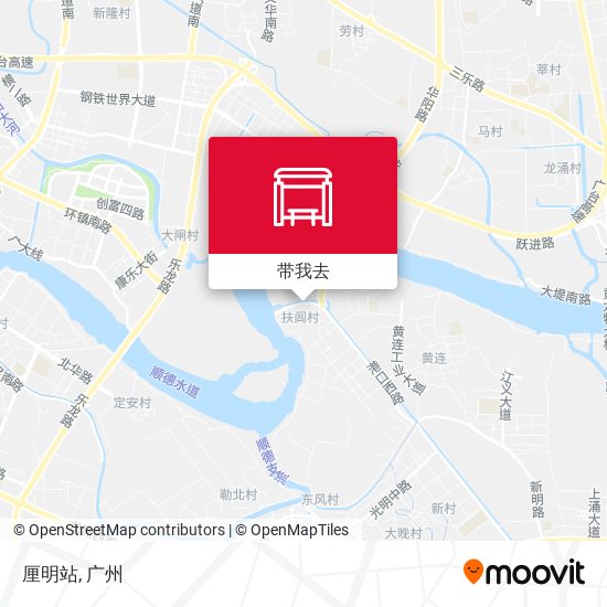 厘明站地图