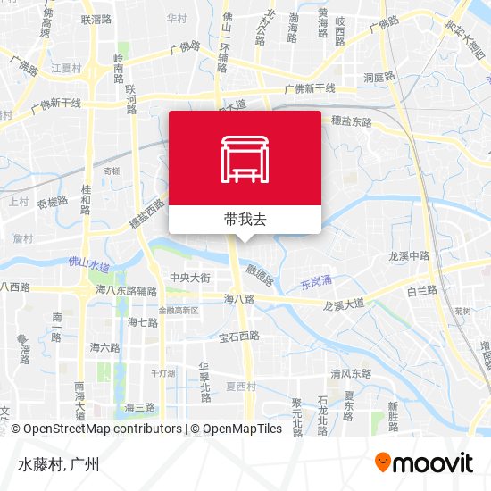 水藤村地图