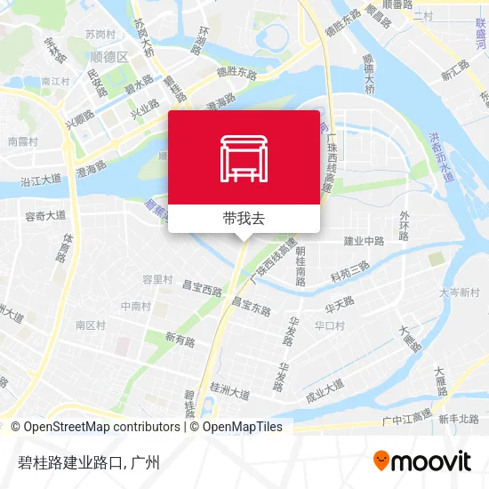 碧桂路建业路口地图