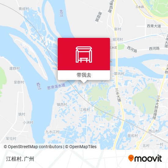 江根村地图