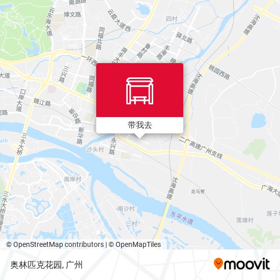 奥林匹克花园地图